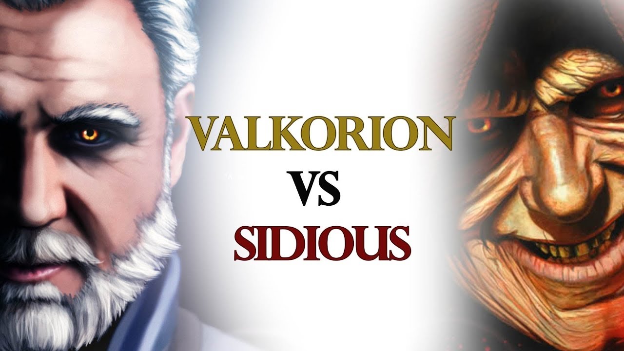 Валкорион VS Дарт Сидиус / Бог VS Сената