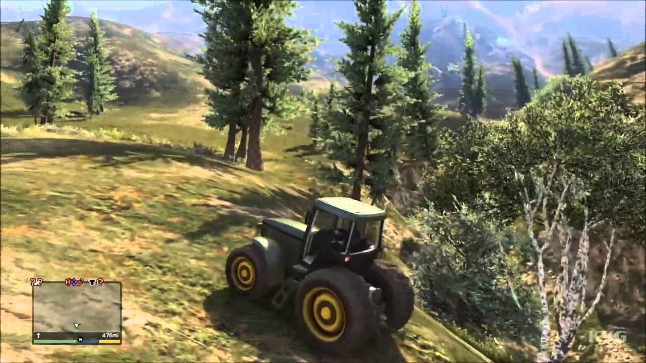 Grand Theft Auto 5 - Tractor Gameplay [HD]