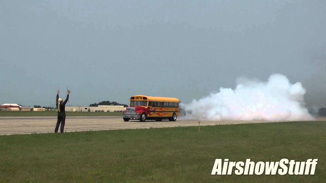The World's Fastest School Bus - High Speed Run!