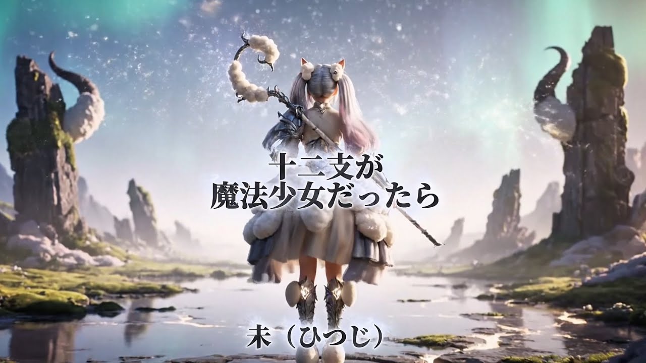 【フル動画】十二支✦魔法少女変身 — あなたの干支は？#asmr #asmrsounds #odlysatisfying #oddlysatisfying #ai #擬人化 十二支擬人化🐭🐮🐯🐰‥✨