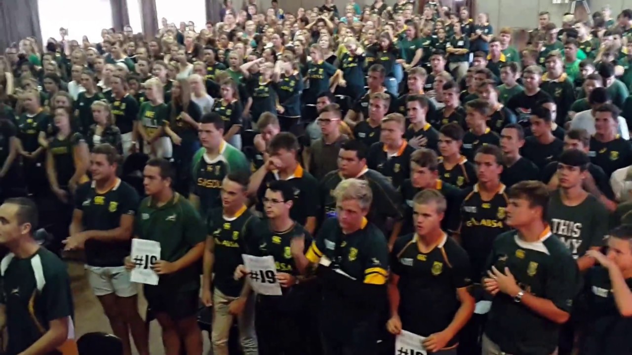 Kuswag Skool huldeblyk aan Joost - Ampie Saamstaan