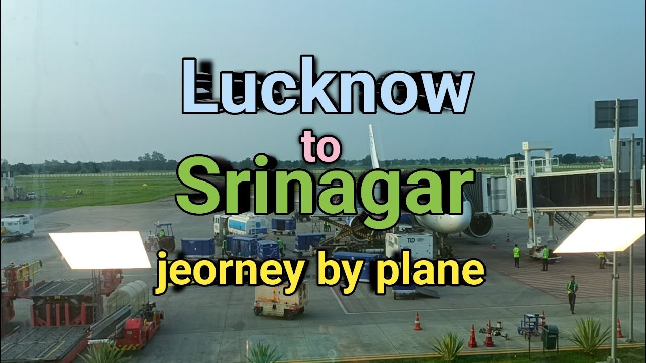 Explore the journey by Plane | Indigo Flight | Lucknow to Srinagar | Kashmir trip |  EP 1