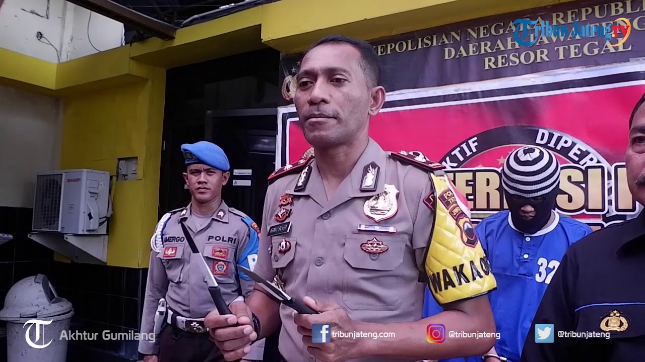 Komplotan Pencuri Minimarket Tegal Ditangkap