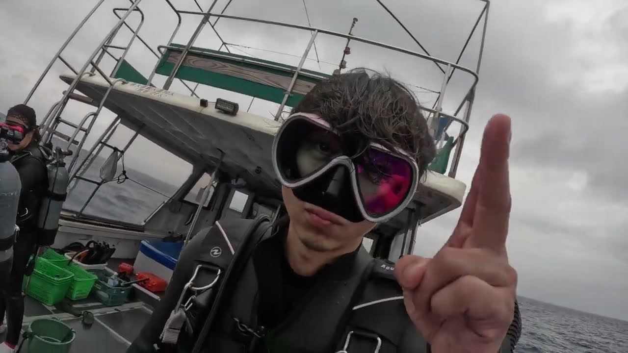 【vlog】伊平屋島ツアー　ドリフトダイビング　1日目