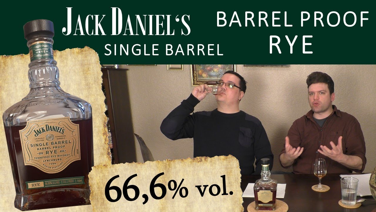 Jack Daniel's Single Barrel - Barrel Proof Rye (66,6% vol.) | Verkostung