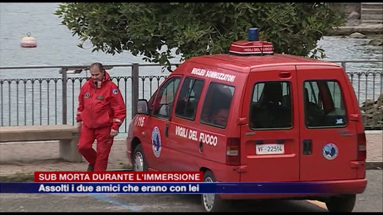 Sub morta durante l'immersione: assolti i due amici che erano con lei