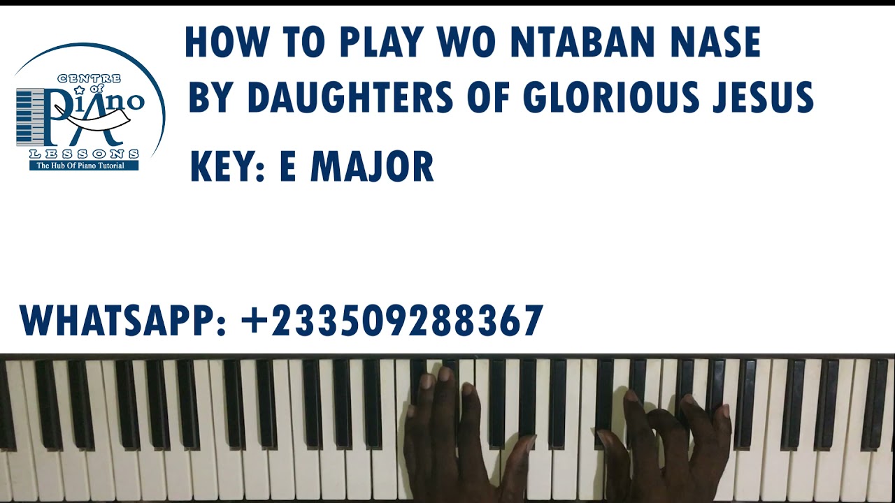 HOW TO PLAY WONTABAN NASE BY DAUGHTERS OF GLORIOUS JESUS