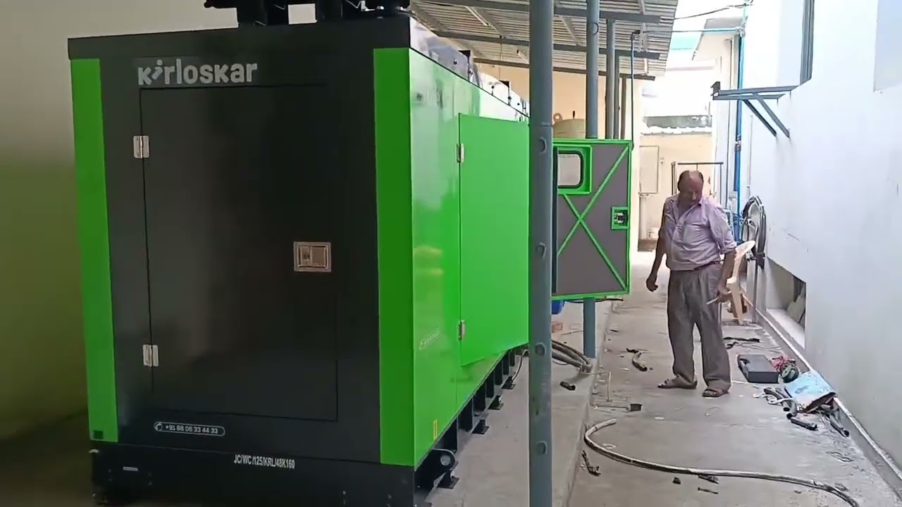 125 KVA Kirloskar CPCB4+ DG Set 