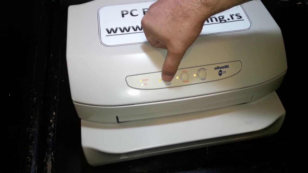 PC RESTORING   Kalibracija Olivetti PR2E