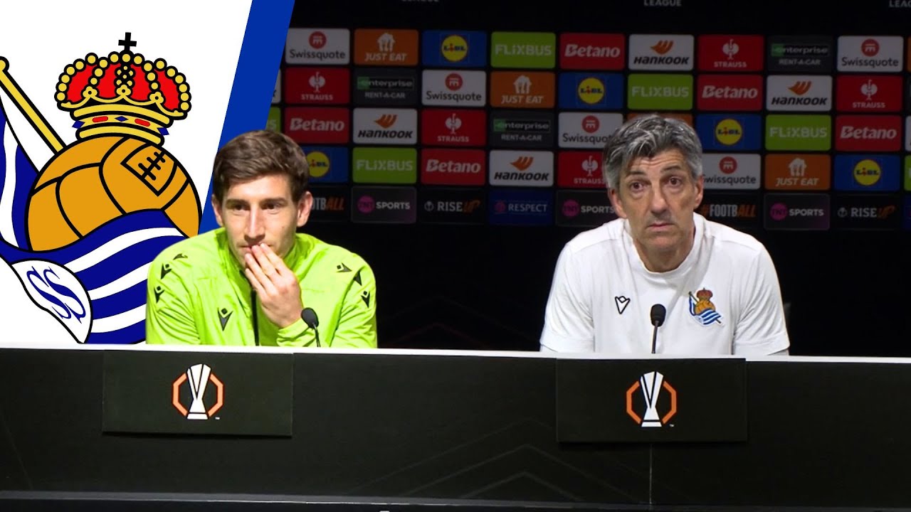 REAL SOCIEDAD | Las reacciones de Alguacil y Aihen antes del duelo ante el United en Old Trafford
