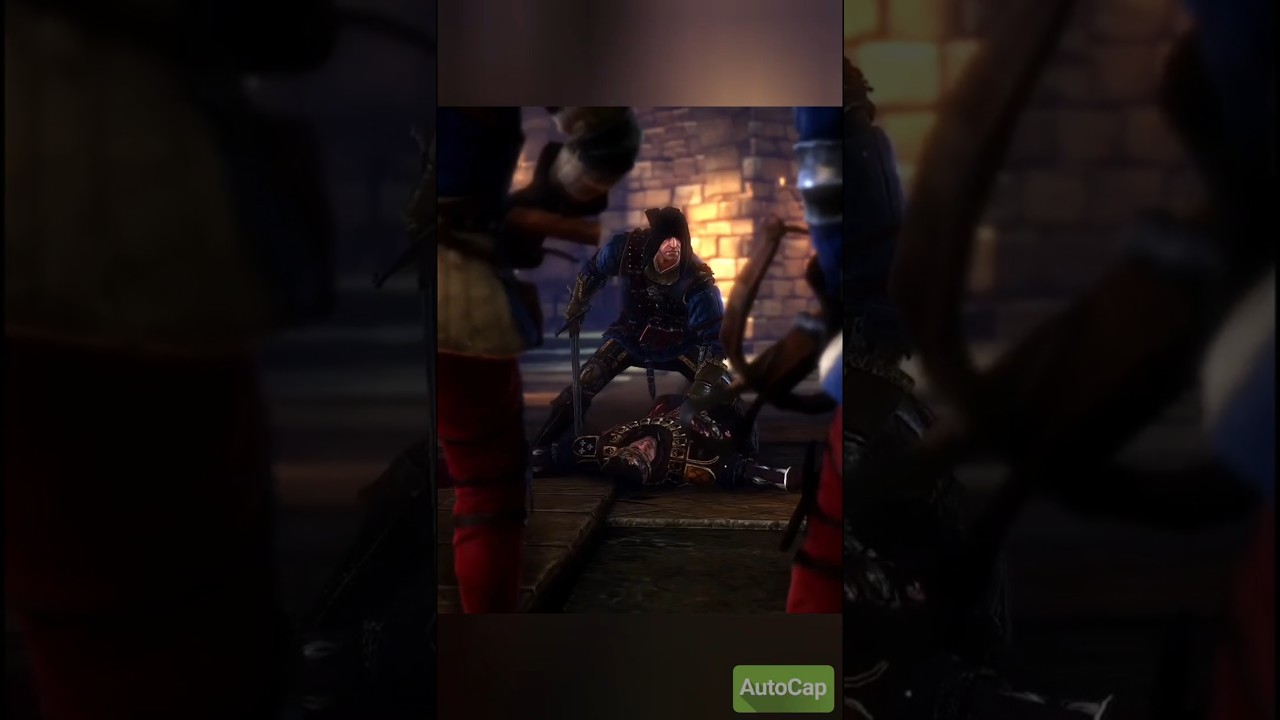 ŚMIERĆ FOLTESTA #gamesbymorfeusz #wiedźmin2 #geraltzrivii #thewitcher2 #foltest #letho #shorts