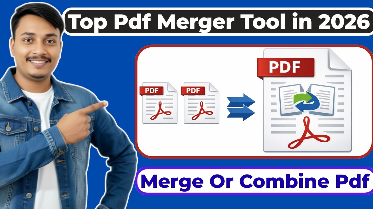 How To Merge Multiple Pdf Files Into One Pdf || Pdf Merge Kaise Kare | Merge Pdf Files| Combine Pdf
