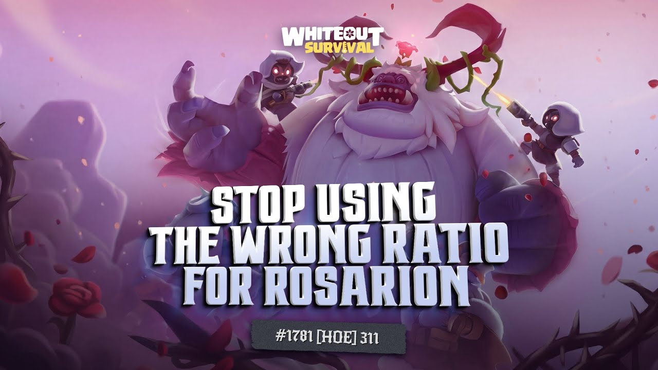 How to maximise your points for Rosarion #whiteoutsurvival 