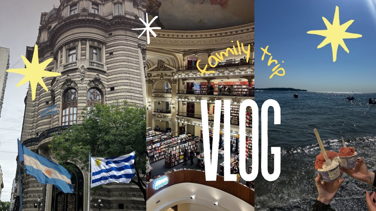 vlog de viagemmm - turistando pela argentina e uruguai!! 