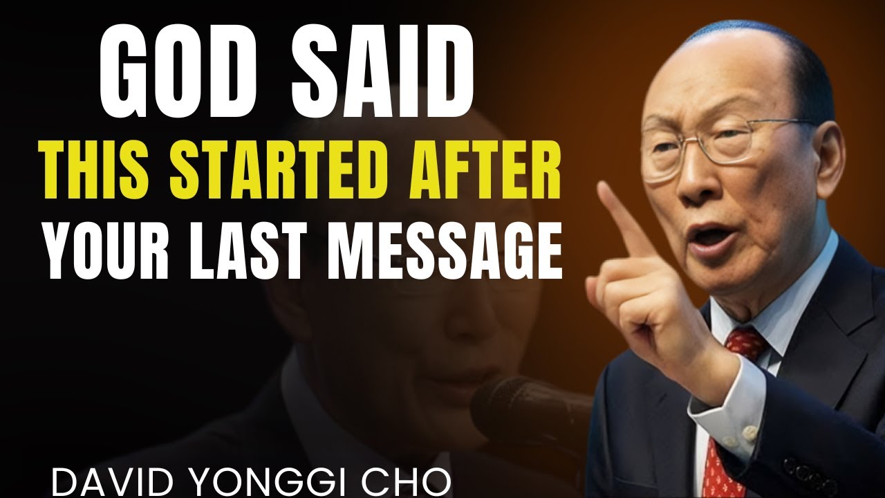 Life-Changing Words From God – Inspirational Sermon by David Yonggi Cho