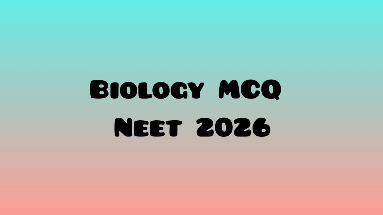 #biology most important questions @neetaimss  #neet 