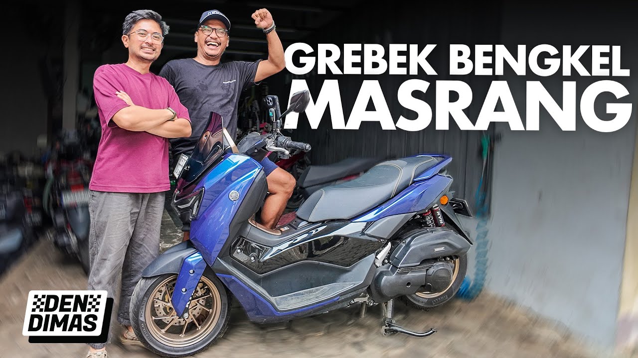 MODIF NMAX TURBO DI BENGKEL YOUTUBER‼️ MasRang Bengkelnya Keren🔥