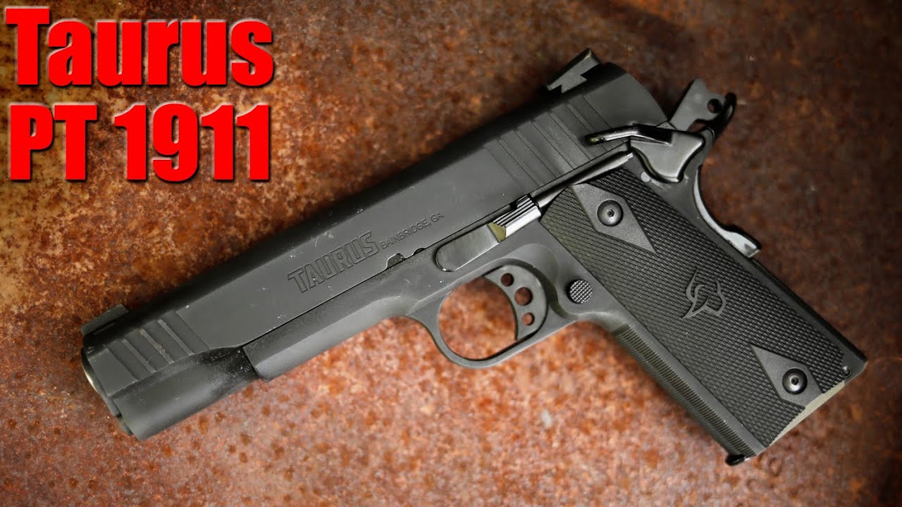 The Cheapest 1911: Taurus PT 1911 9mm First Shots