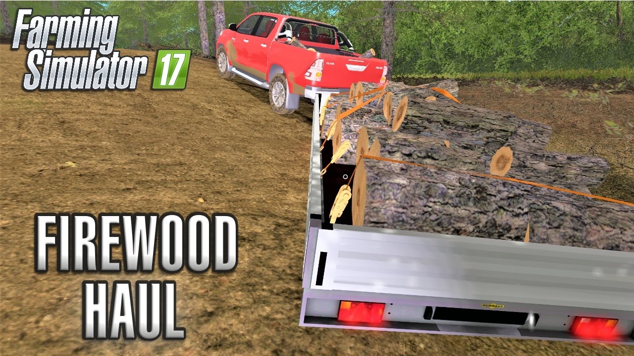 Farming Simulator 2017 | FIREWOOD HAUL | Wexcombe Manor Farm | Episode 24