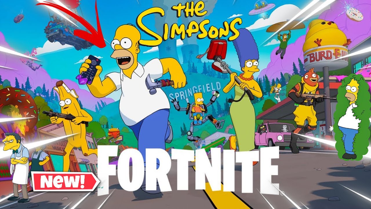 *NOVÁ* THE SIMPSONS SEZONA VE FORTNITE!