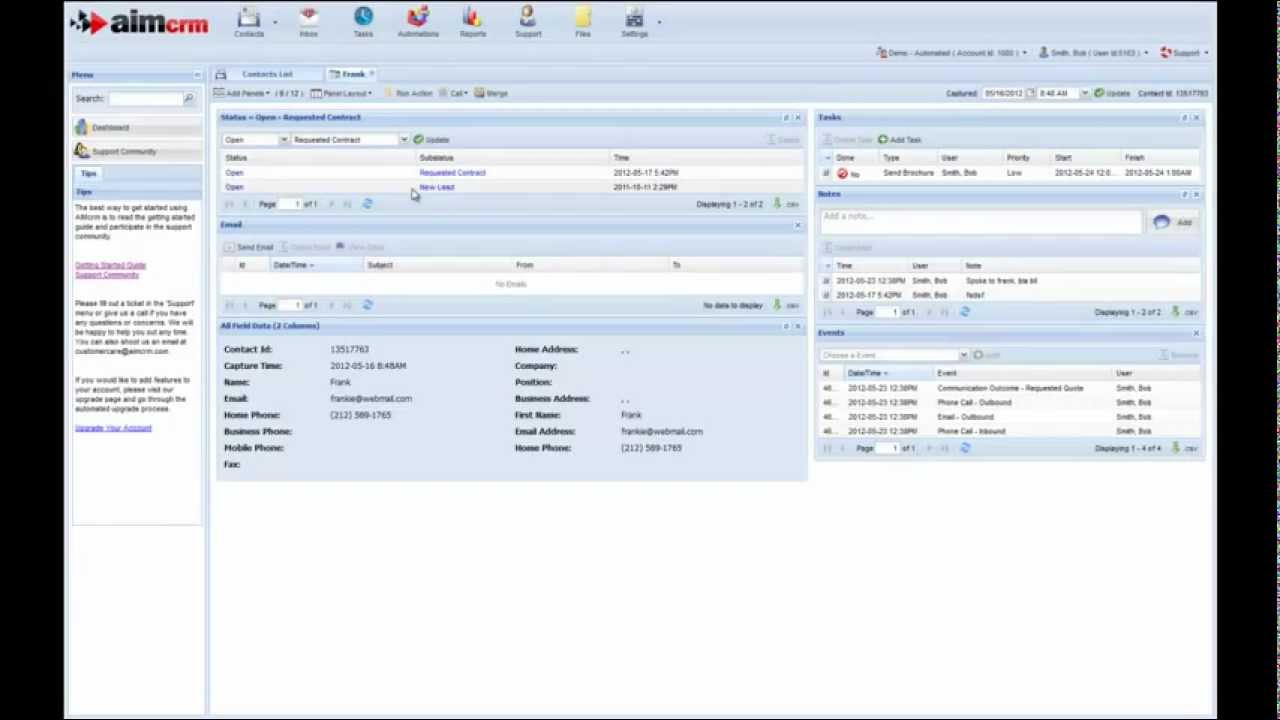 Custom Pipeline and Substatuses - How To - AIMcrm - Internet Marketing Automation Software