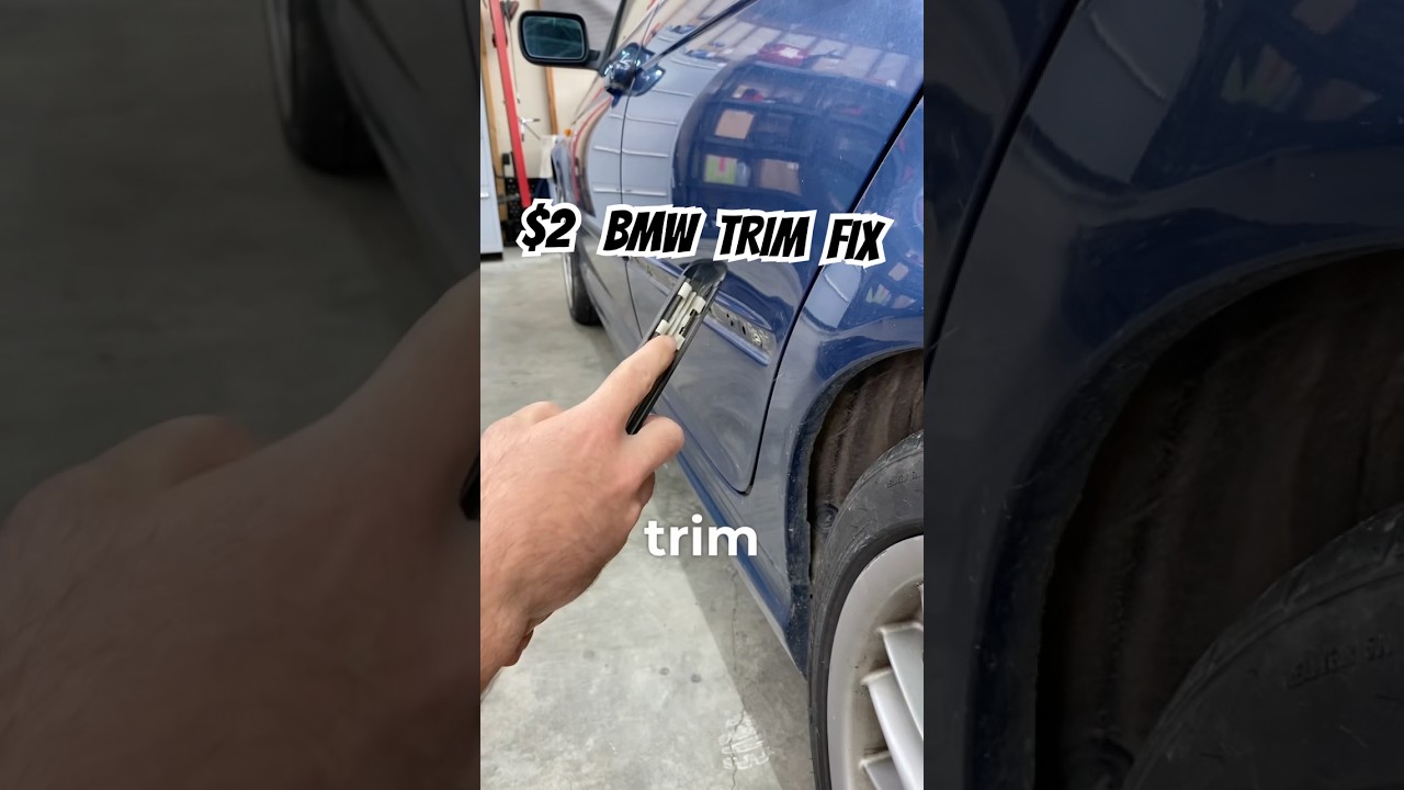 $2 #BMW Trim Fix