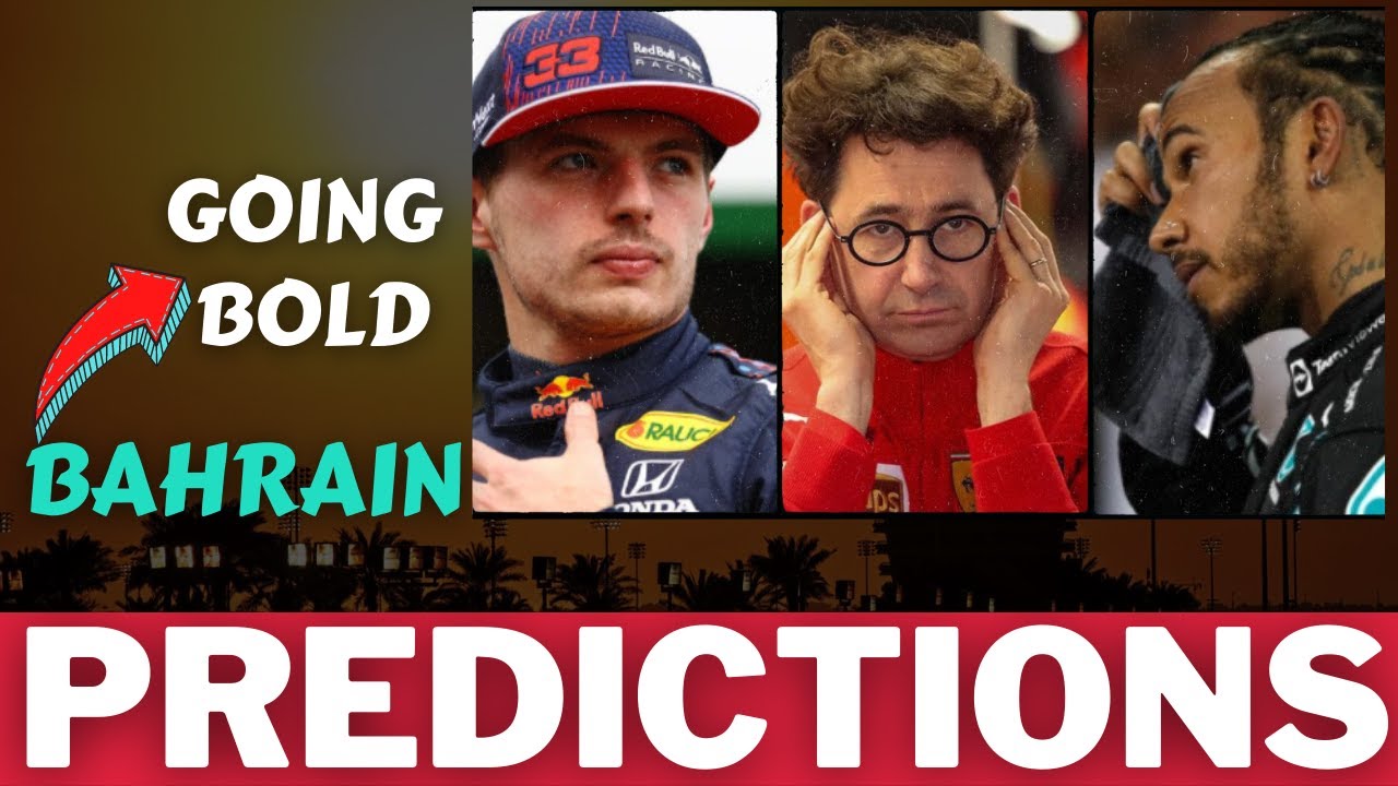 Bahrain GP Predictions Tier List F1 2022