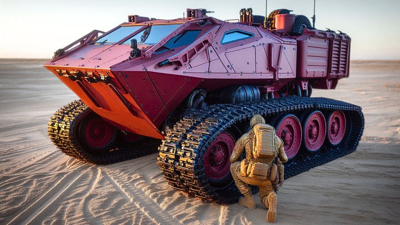 Beyond Roads: 9 Tracked Vehicles That Can Handle Any Terrain