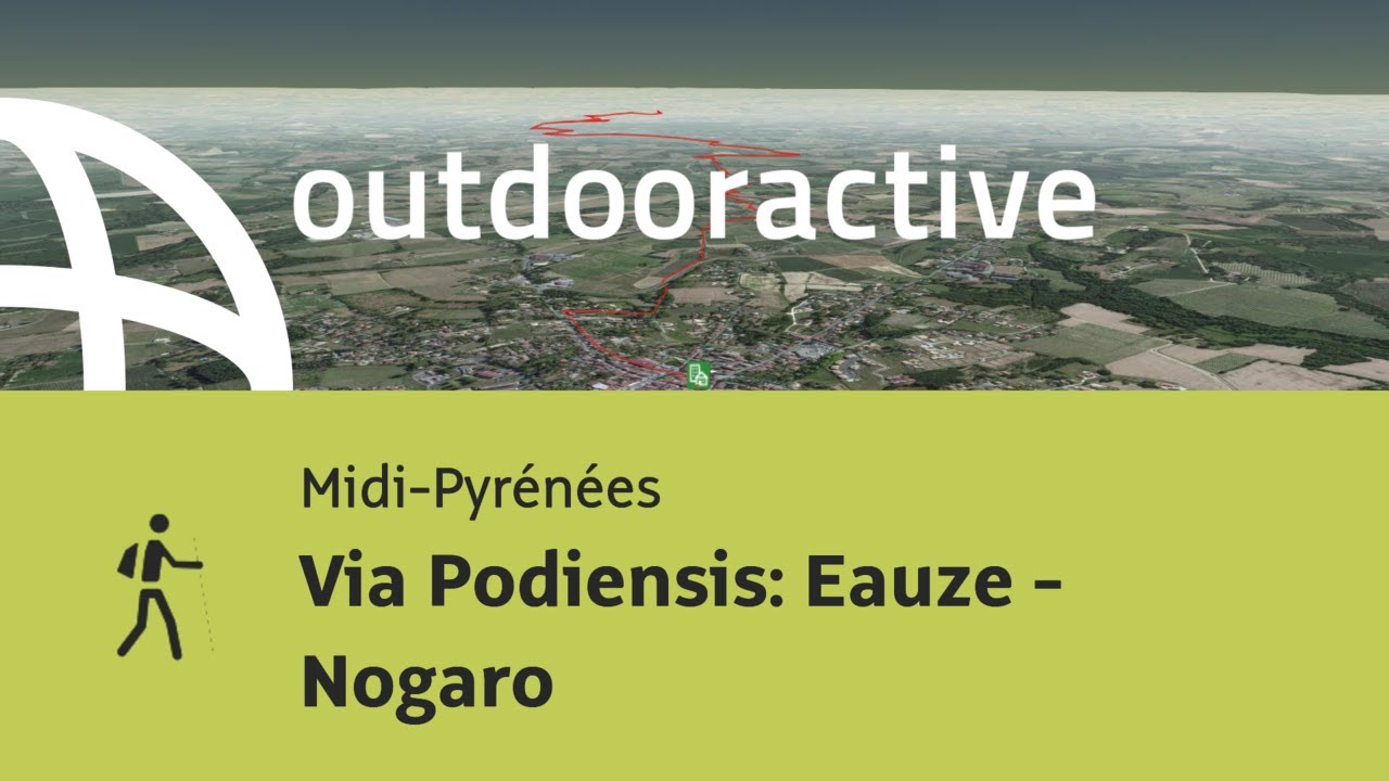 Pilgerweg in den Midi-Pyr&eacute;n&eacute;es: Via Podiensis: Eauze - Nogaro