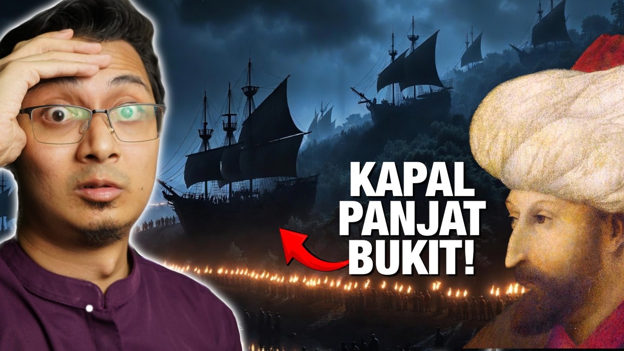 Tentera Byzantine Ternganga! Membongkar Kapal Panjat Bukit Sultan Muhammad Al Fateh