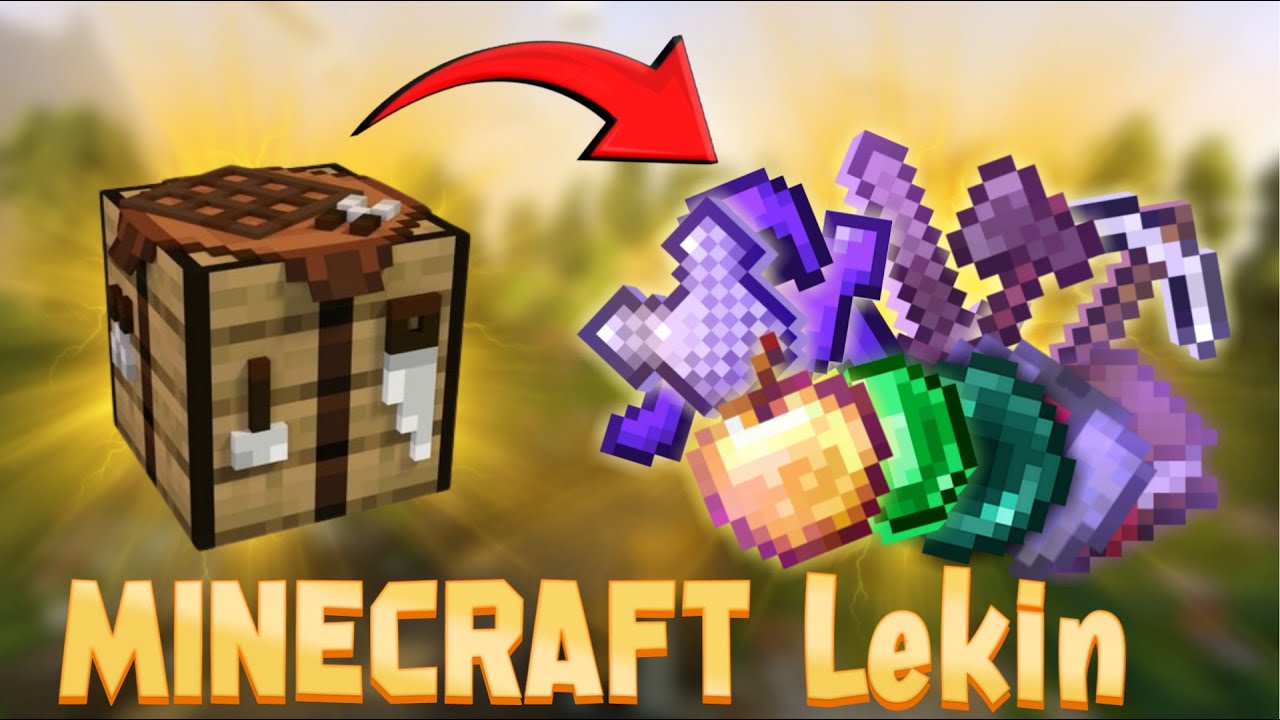 Minecraft lekin Crafting Table Epic narsalar beradi | O'zbekcha minecraft #kayzo