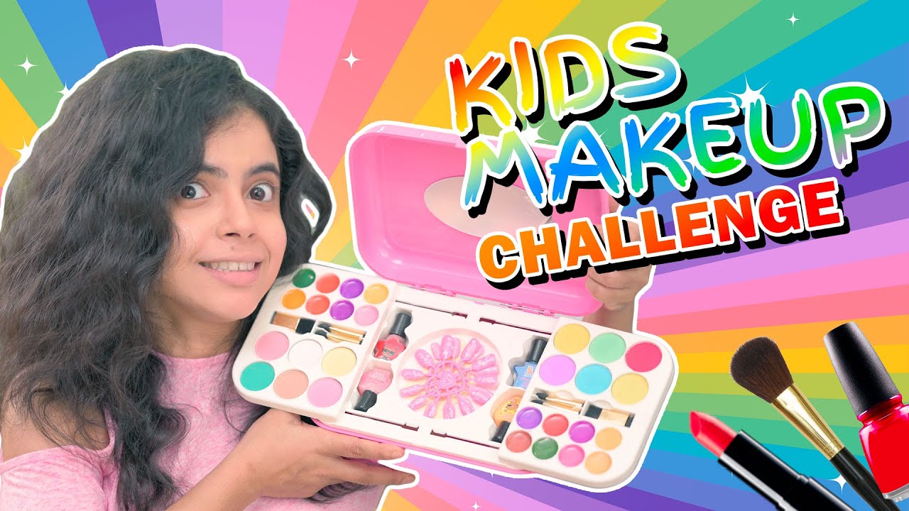 I TRIED ছোটোদের MAKEUP💄​| *Mega Fail* | Munna Unplugged #makeupchallenge
