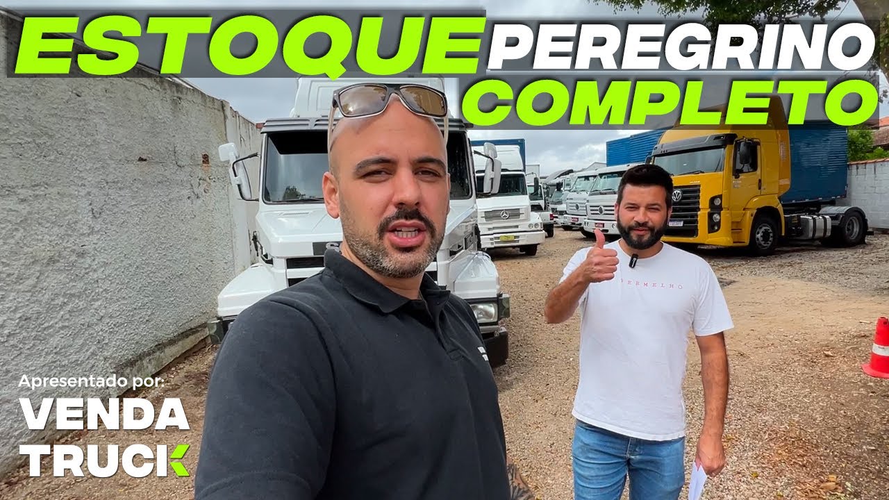APRESENTAÇÃO DO ESTOQUE COMPLETO DE CAMINHÕES À VENDA NA PEREGRINO CAMINHÕES │ VENDA TRUCK