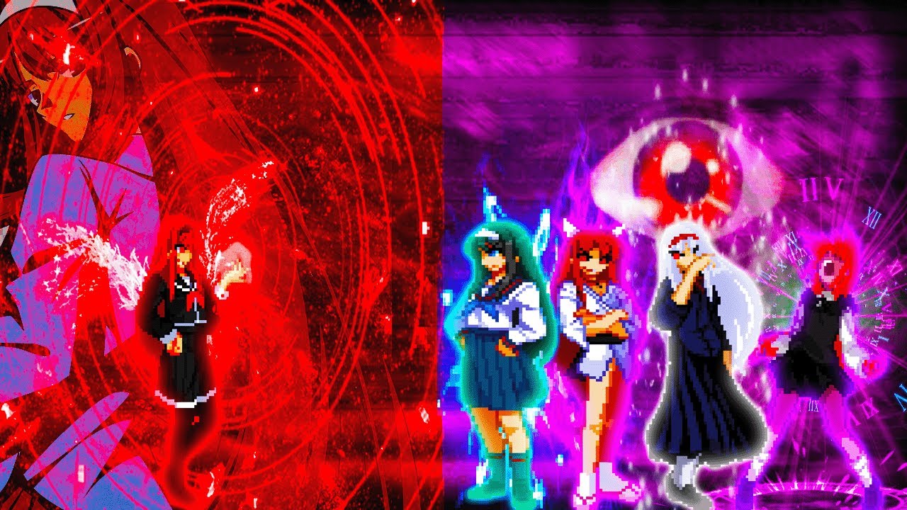 KOF MUGEN Akiha Rubi vs Akiha Yagami Team