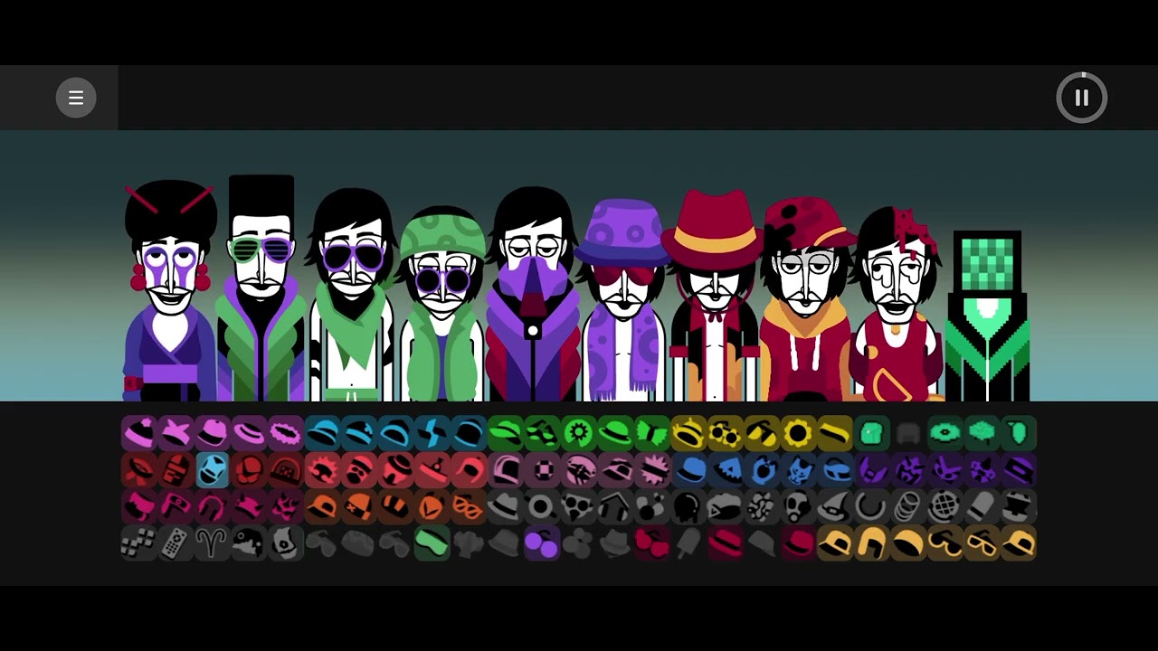 Incredibox 100 polos-balls(incredibox mix)