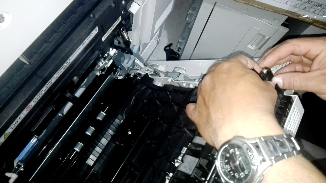 REMPLAZAR O CAMBIAR GUIA INVERSORA UNIDAD DUPLEX RICOH AFICIO MPC 2030,2050,2530,2550,2551