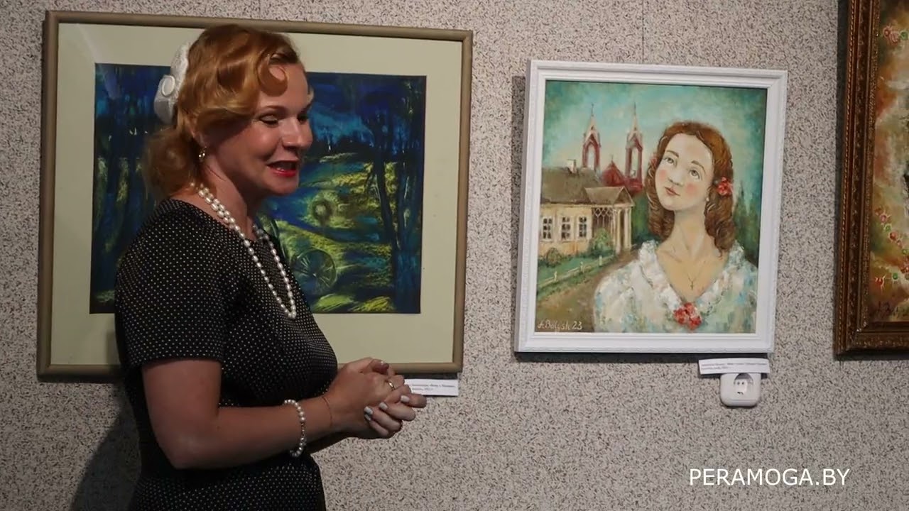 В Вилейке прошла первая выставка союза художников Минщины