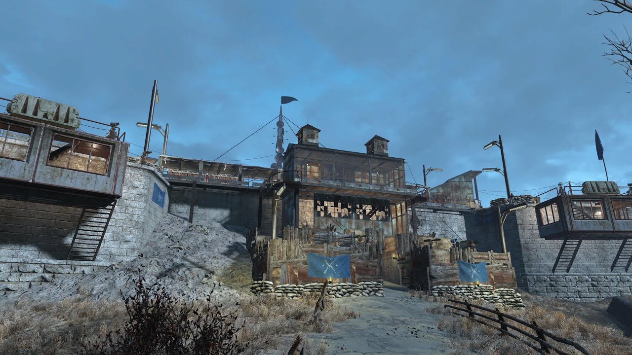 Fallout 4 “Minuteman HQ” The Castle settlement tour!! (PS5) No Mods, Creation Club Items Used