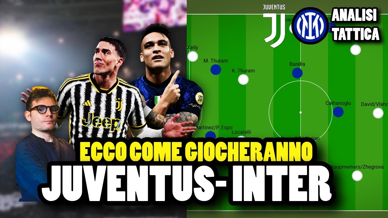 JUVENTUS - INTER | Il PRIMO BIG Match! | Ecco come GIOCHERANNO