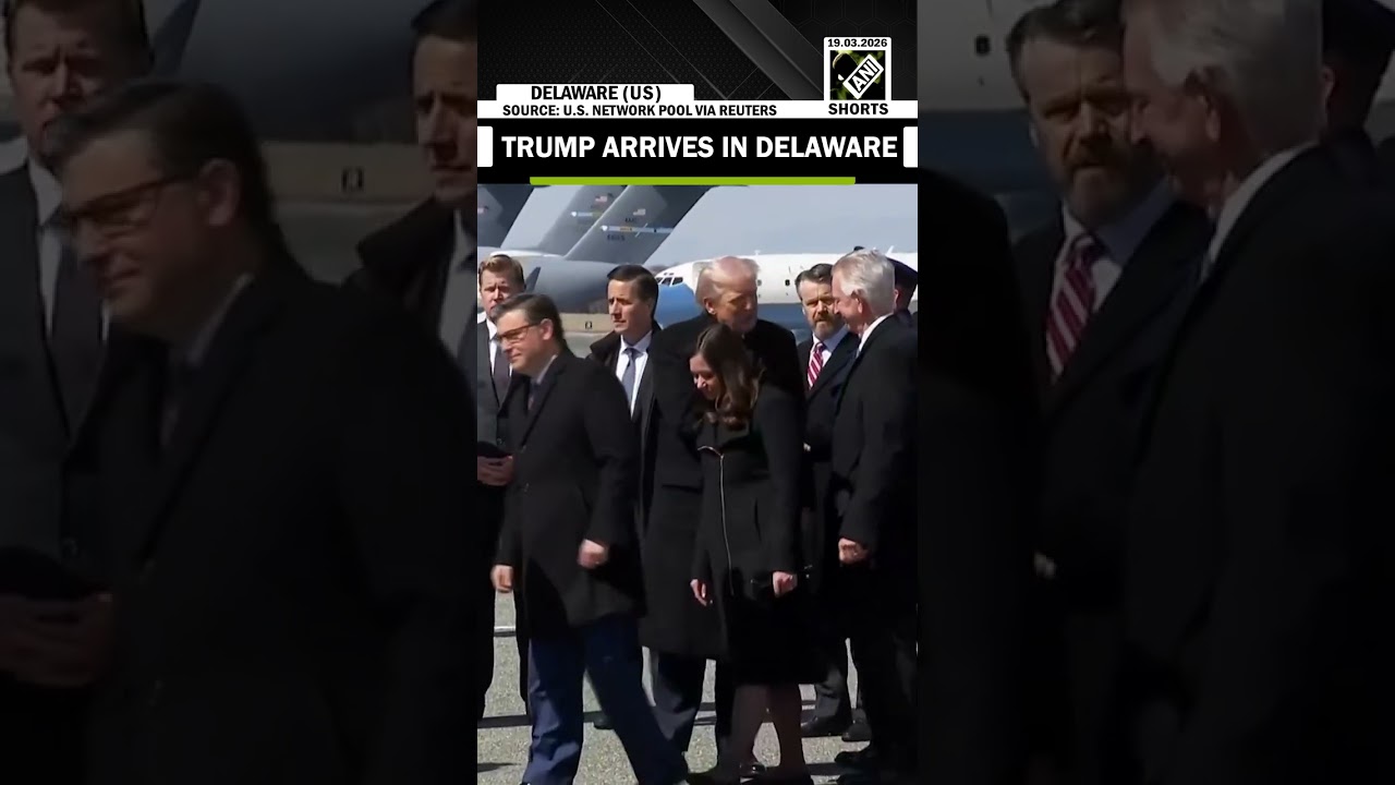 President Trump arrives in Delaware to attend a closed Dignified Transfer ceremony