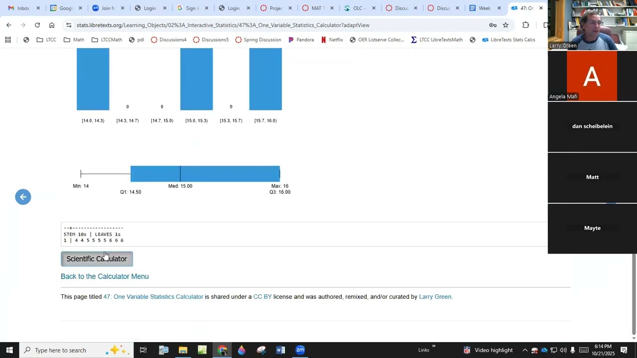 Online Statistics Webinar on Confidence Intervals for a Mean and Proportion