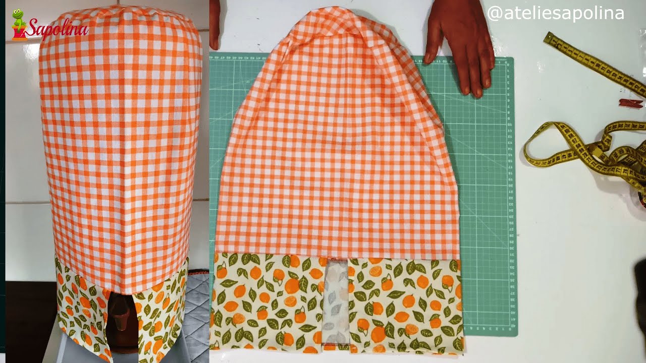 🎥 Capa para Filtro de Barro – Muito Fácil de Fazer! 🧵