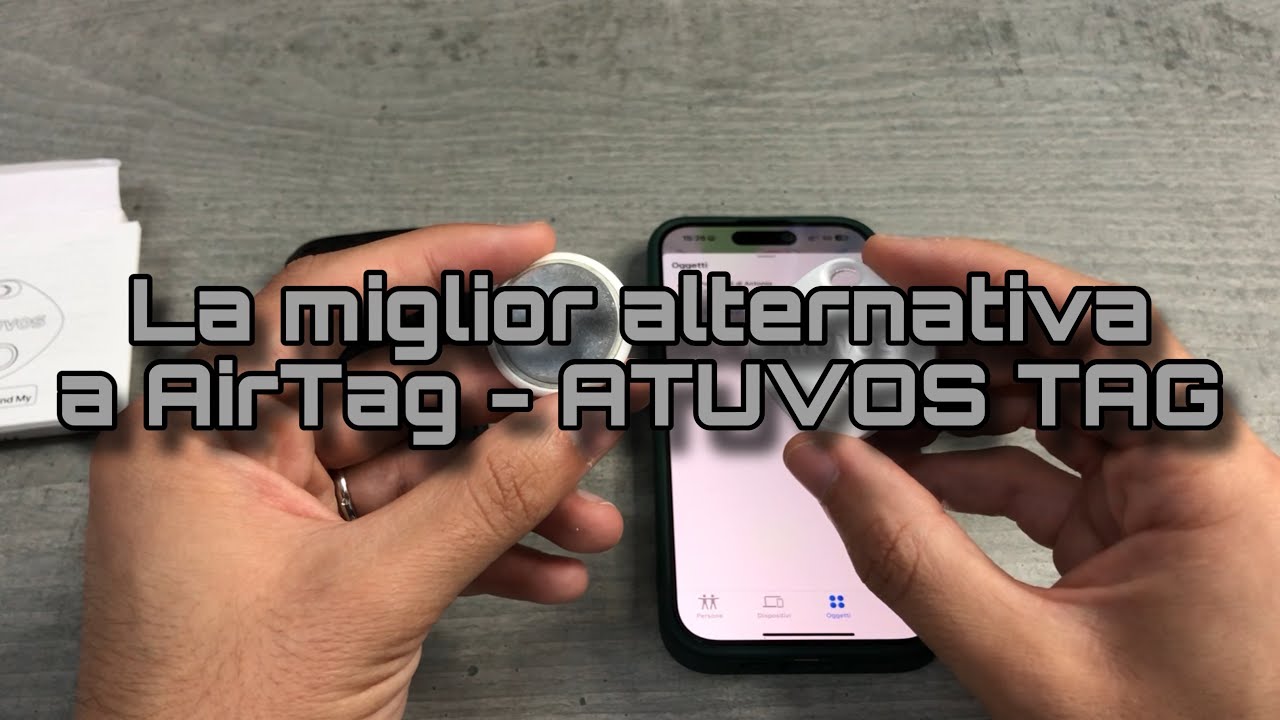 La migliore alternativa a AirTag di APPLE - ATUVOS TAG