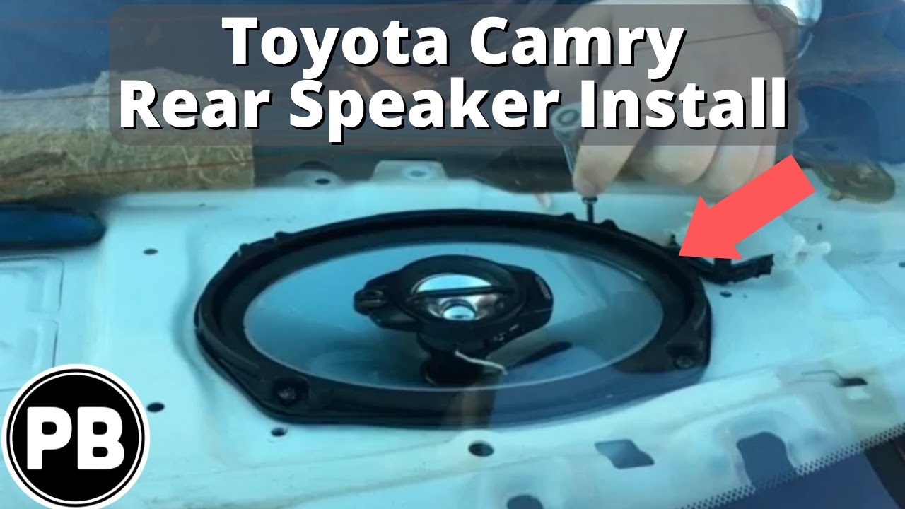 1997 - 2001 Toyota Camry Rear Speaker Replacement