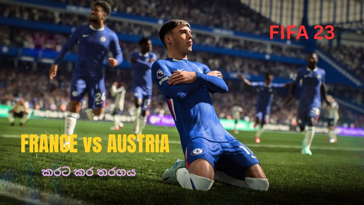 France Vs Austria. තියුණු තරගයකින් අනතුරුව.
