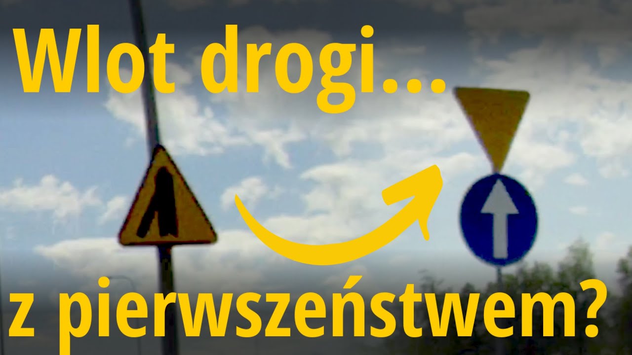 Wlot drogi jednokierunkowej z pierwszeństwem? Zapomniany znak drogowy na węźle drogi S7.