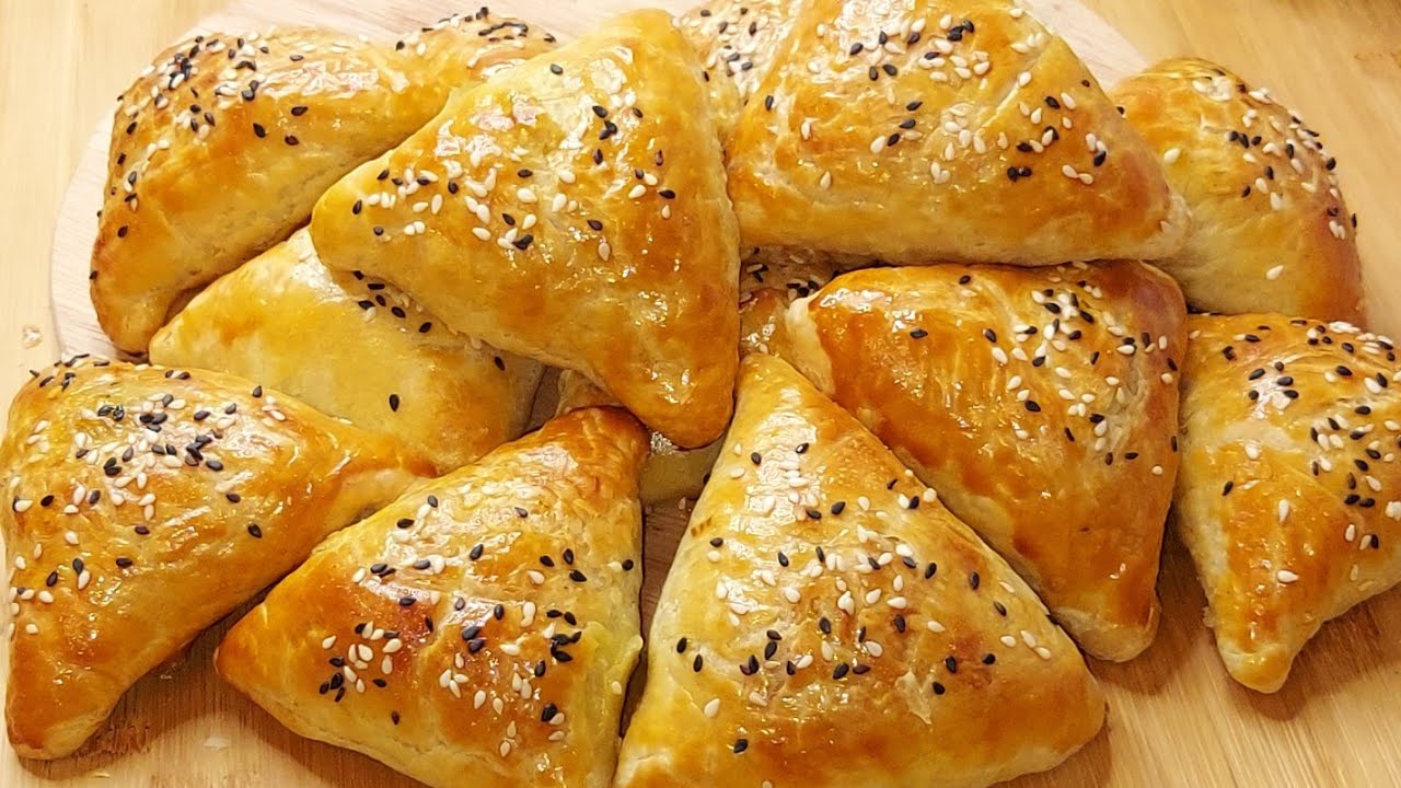 САМСА С ТЫКВОЙ из Слоёного Теста по УЗБЕКСКИЙ! Экономно меню!