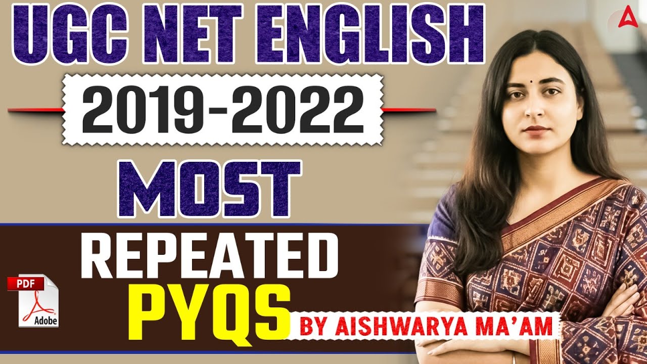 UGC NET English Literature Marathon | UGC NET English 2019-2022 Most Repeated PYQs By Aishwarya Mam