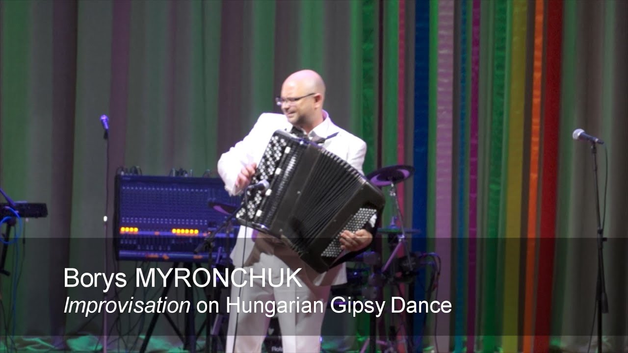 Myronchuk ACCORDION: Hungarian Gipsy Dance. Improvisation * Мирончук: Цыганская венгерка - баян
