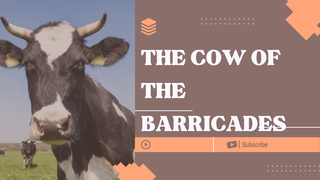 The Cow of the Barricades by Raja Rao / Summary in tamil